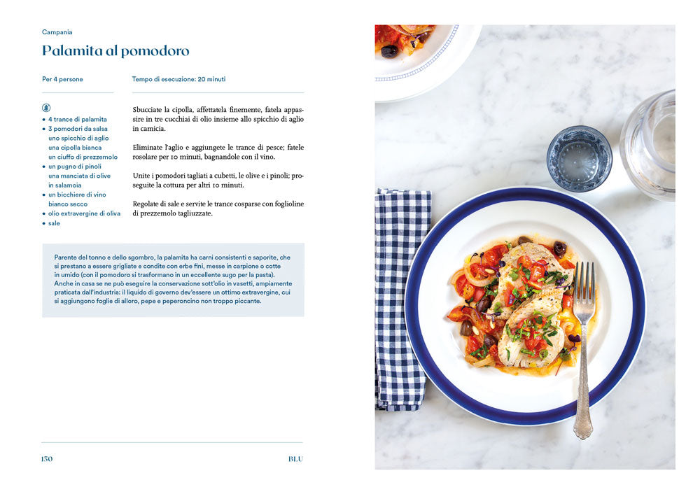 Blu. Ricette di un'estate italiana. Ricette di un'estate italiana