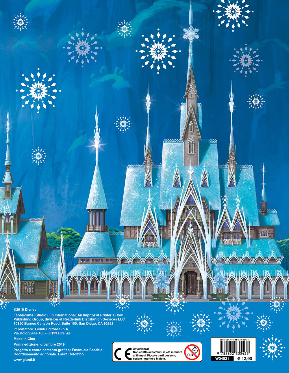 Frozen - I magneti Disney. Usa i magneti nel castello e inventa tante storie!