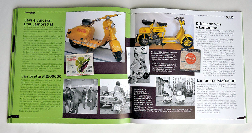Lambretta D/LD 125/150 1951-1958. Storia, modelli e documenti/History, models and documentation