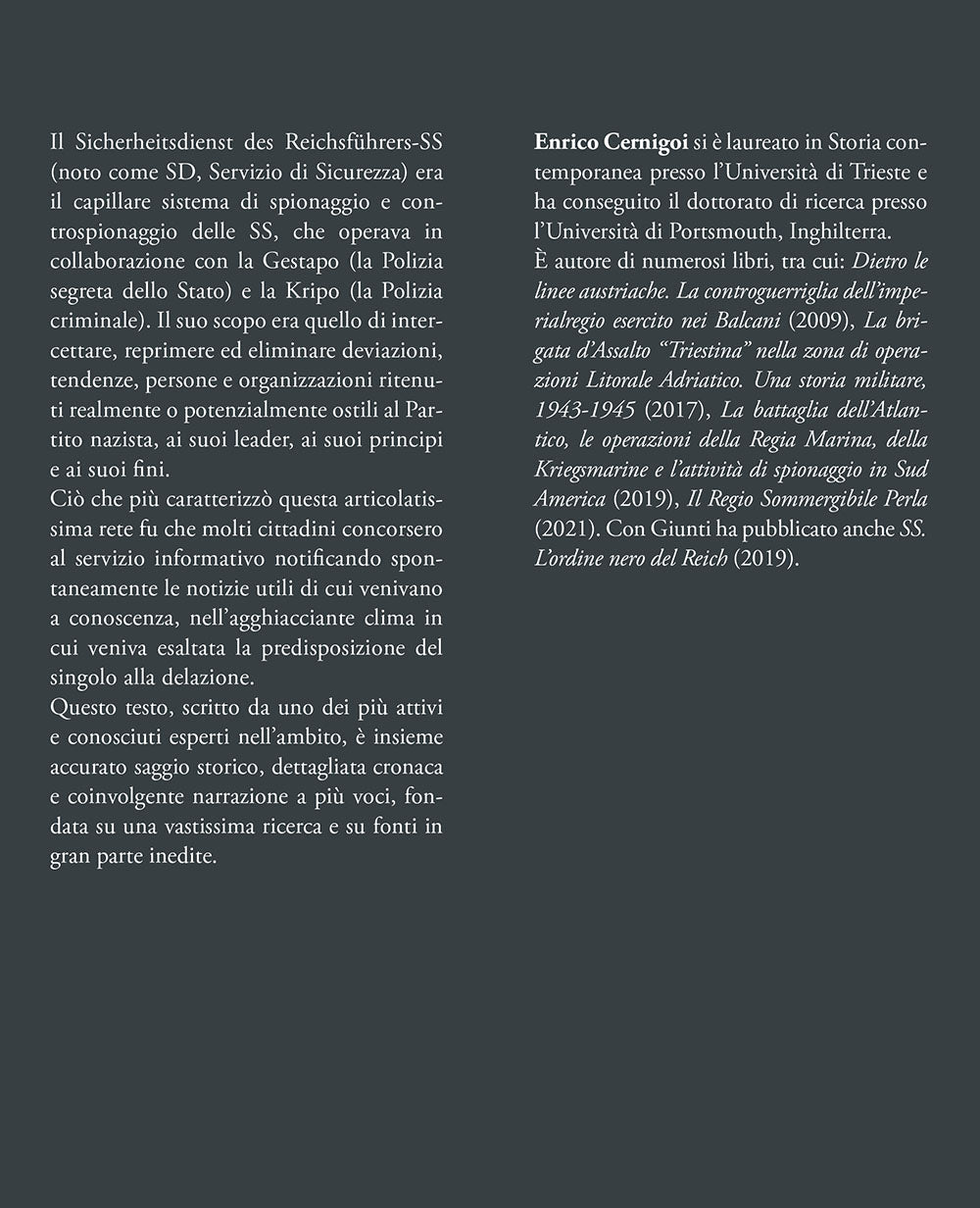 I servizi segreti del terzo Reich. La storia inedita dell'SD, la rete di spie di Hitler