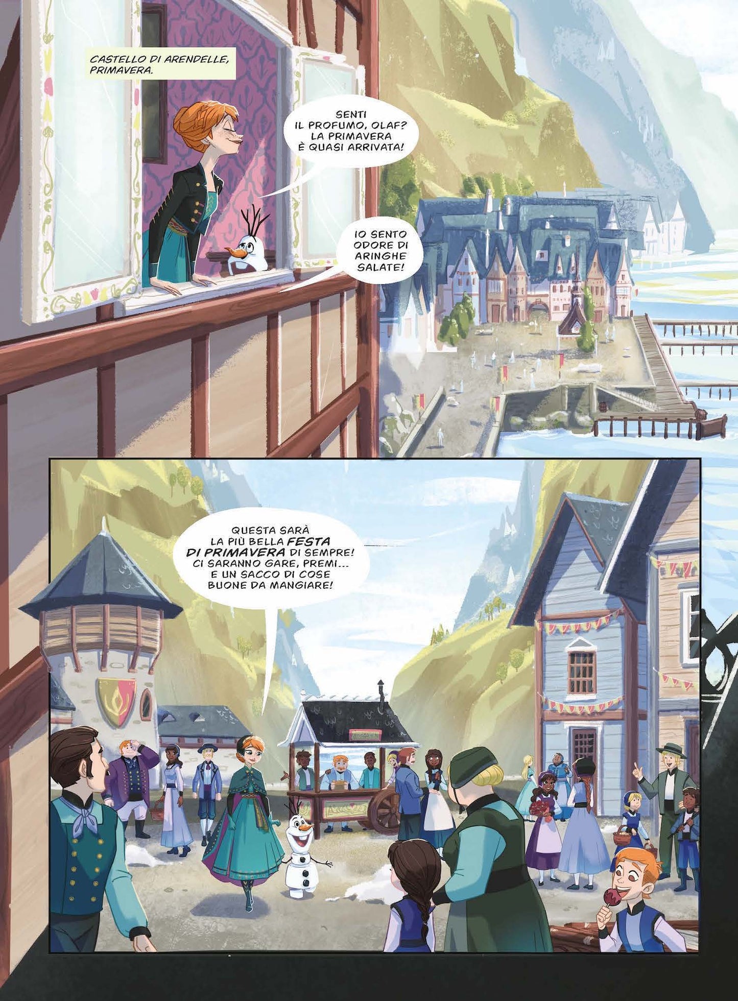 Disney Princess - L'avventura di Anna. Un'avventura illustrata e a fumetti