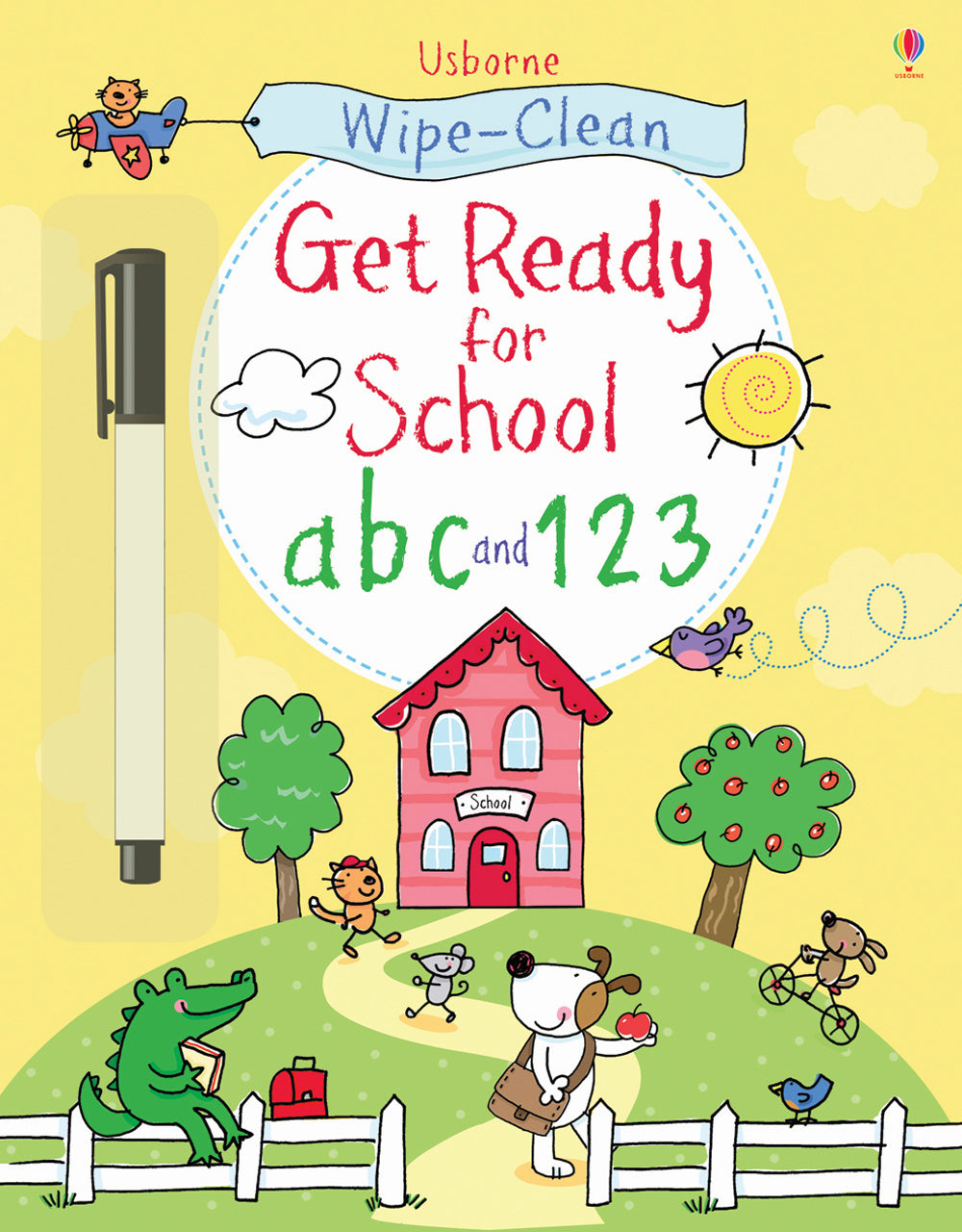 Get ready for school abc and 123.