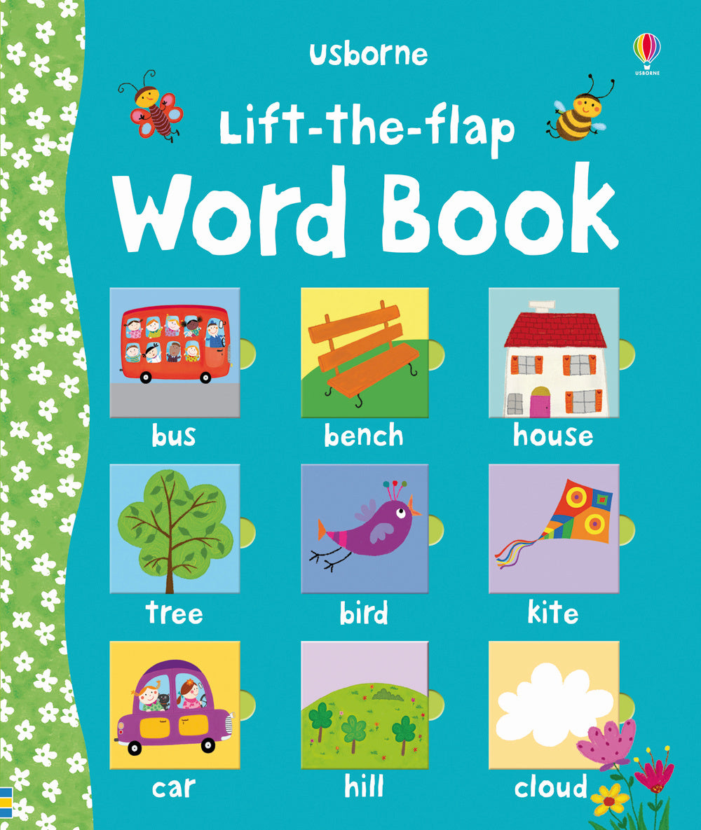 Lift-the-flap word book.