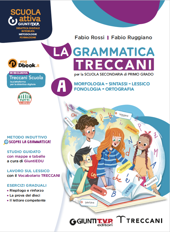 La Grammatica Treccani  Confezione vendita Vol A + Vol B + Palestra