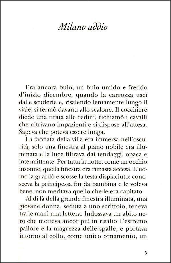 Il sogno di Cristina. La principessa di Belgioioso