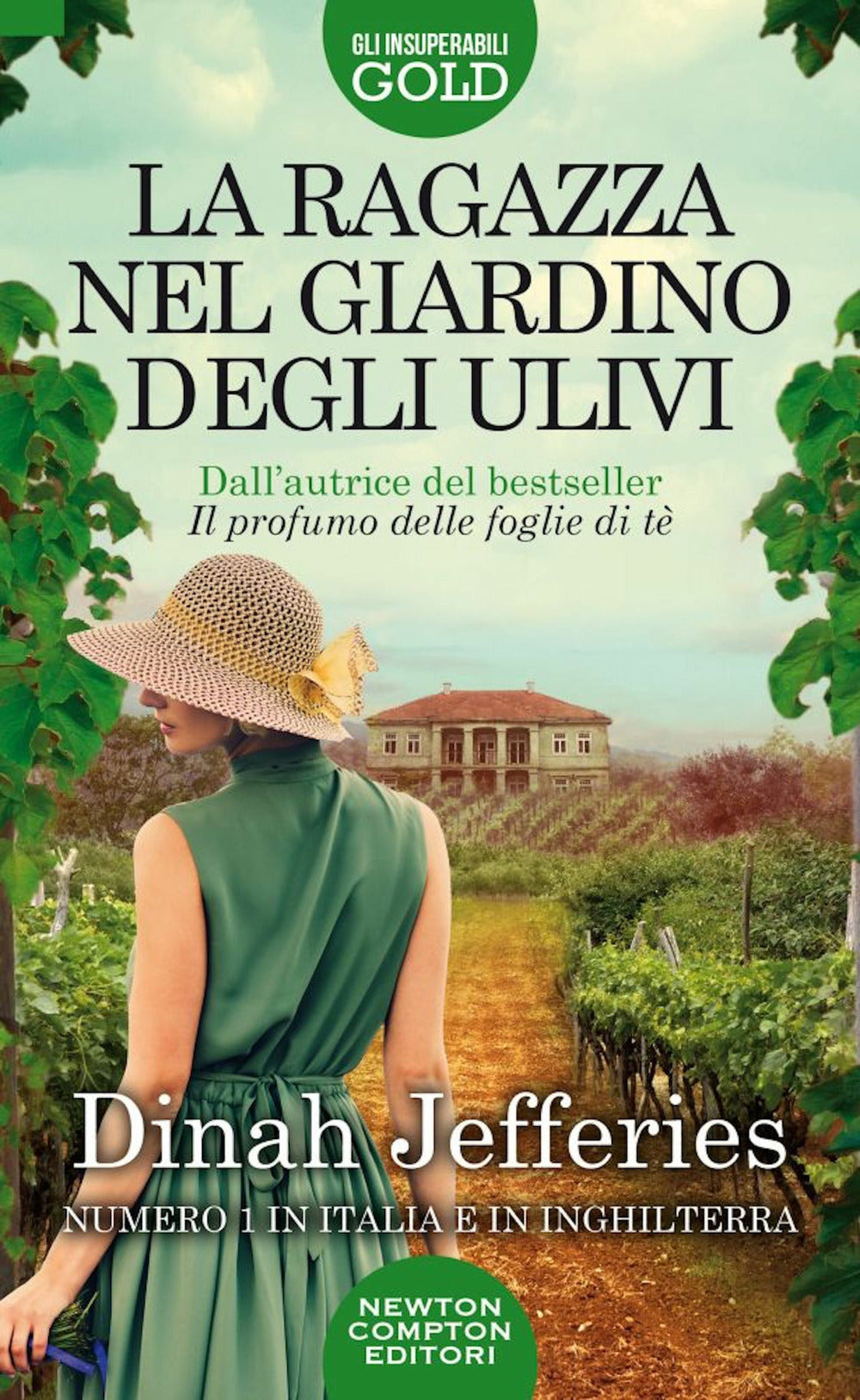 La ragazza nel giardino degli ulivi.