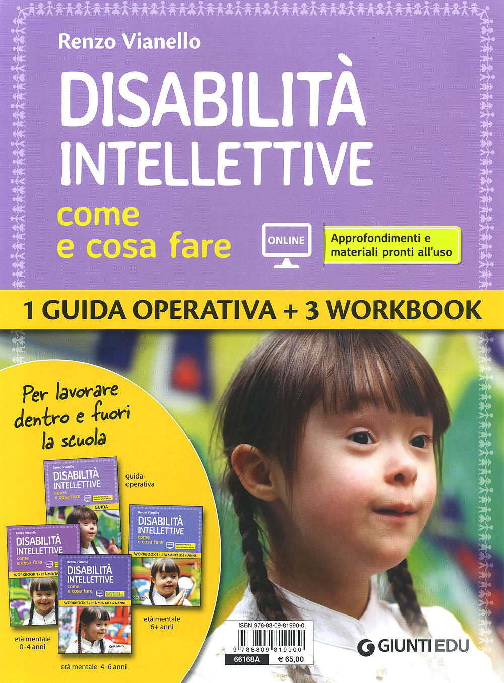 Kit Disabilità intellettive. Come e cosa fare - 1 Guida Operativa + 3 Workbook