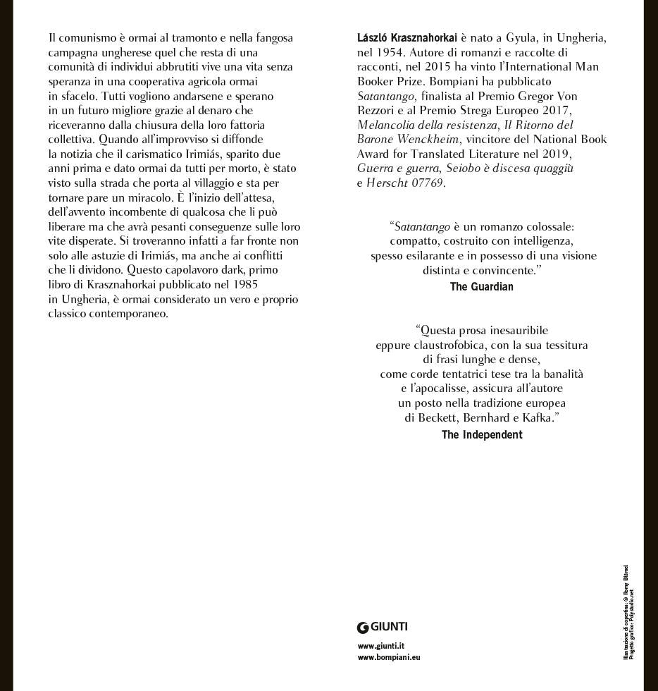 Satantango. Vincitore del Man Booker International Prize 2015