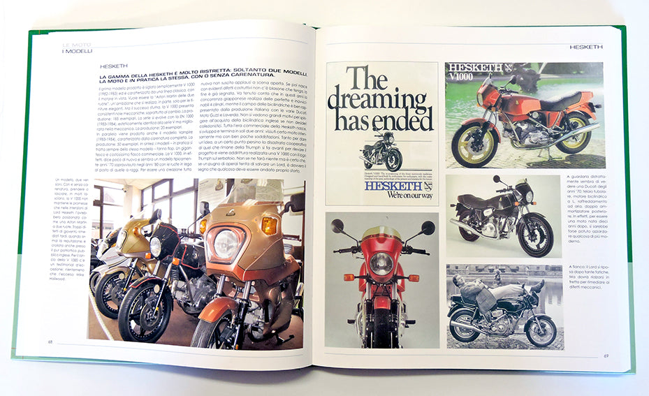 Il grande libro delle Moto Europee e Americane anni 80