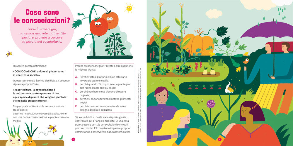 Amicizie nell'orto. Per coltivare in armonia con l’ambiente