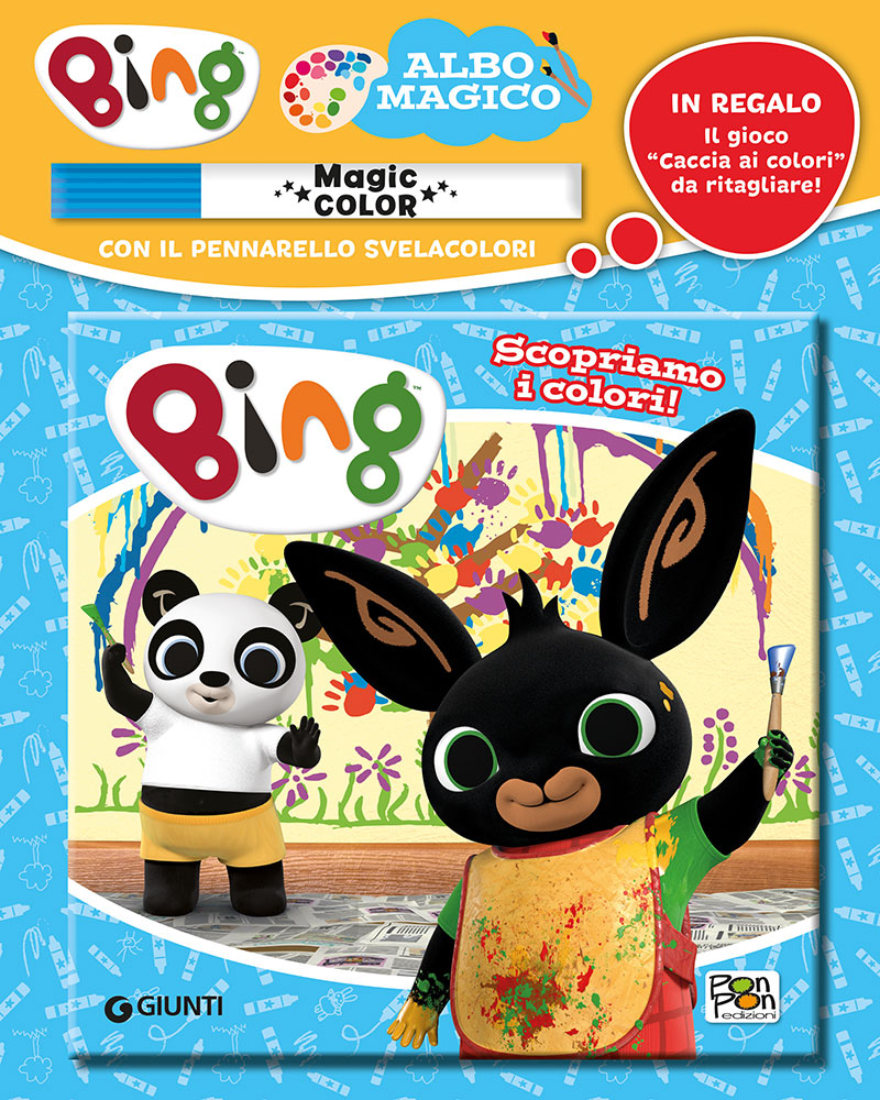 Albo Magico Bing - Scopriamo i colori