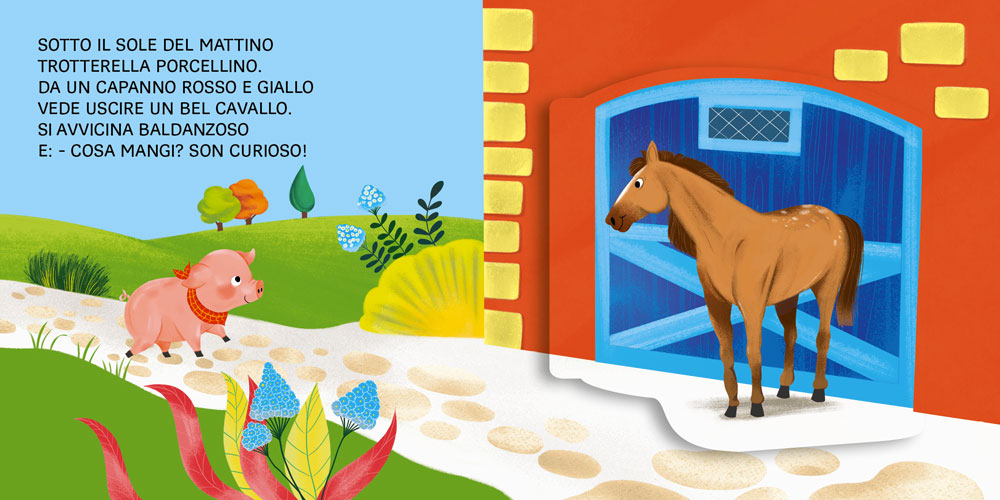 E tu cosa mangi?. Con finestrelle giganti