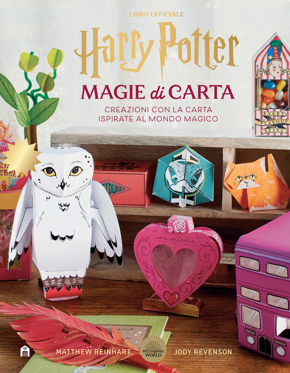 Harry Potter. Magie di carta. Creazioni con la carta ispirate al mondo magico.