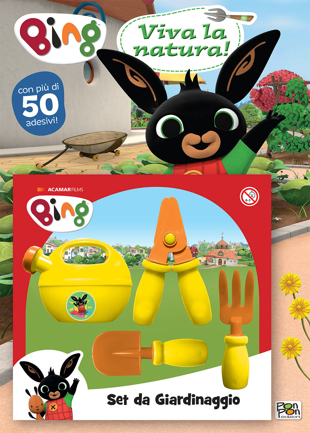 Bing. Viva la natura! Con set da giardinaggio