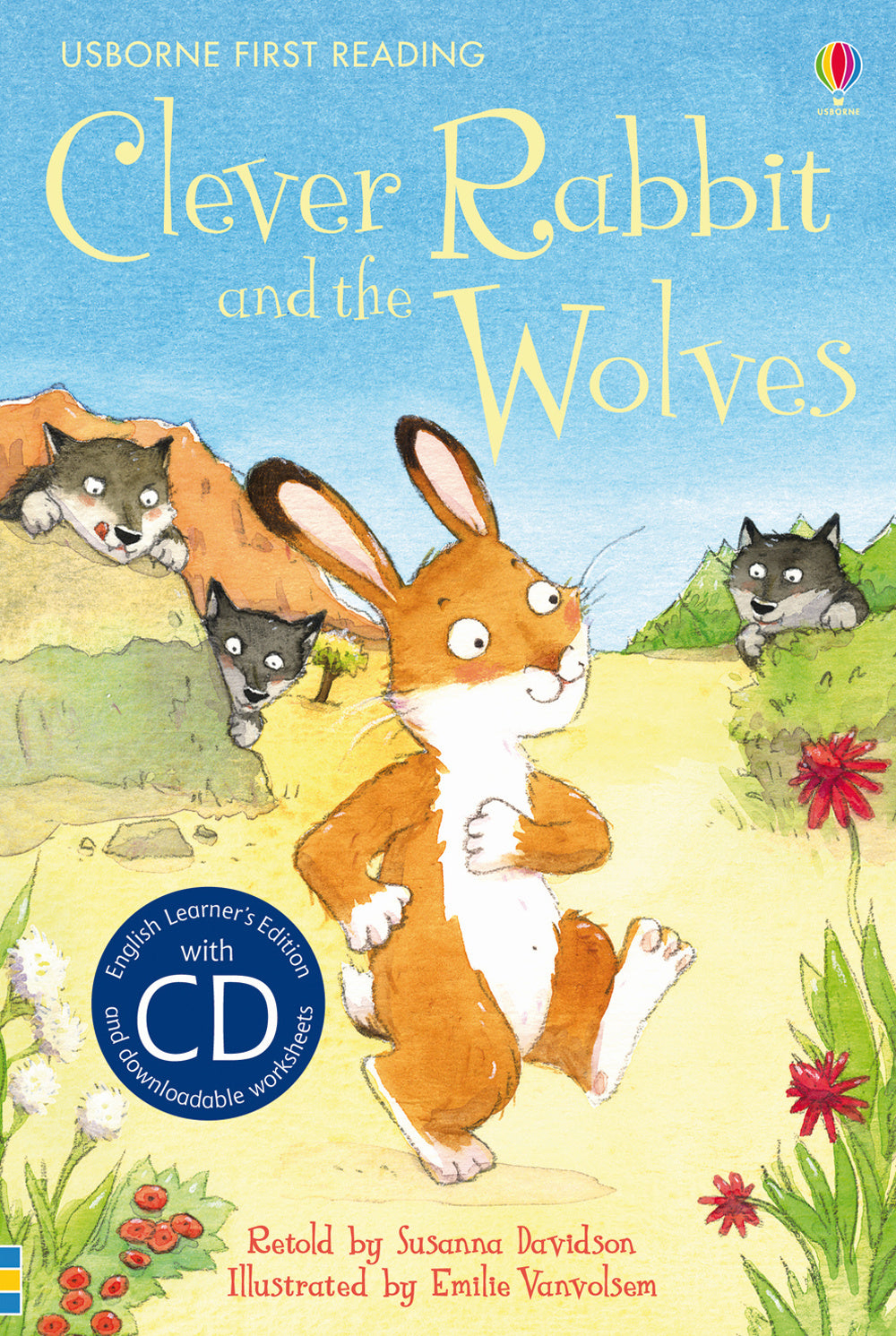 Clever Rabbit and the wolves. Con CD Audio.
