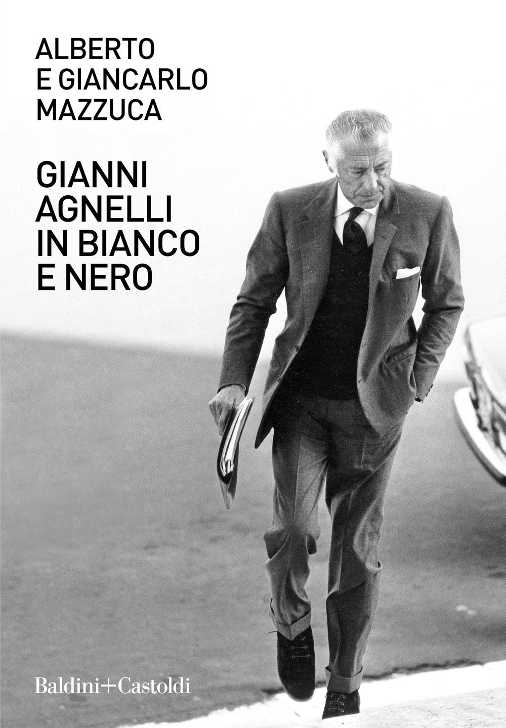 Gianni Agnelli in bianco e nero.