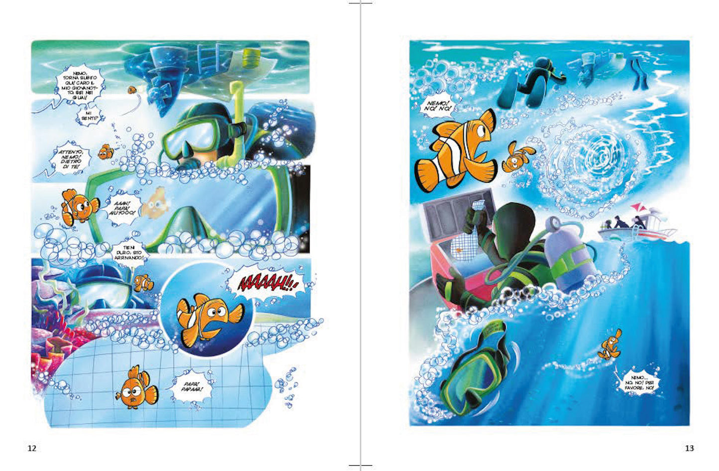 Alla ricerca di Nemo La storia a fumetti Edizione limitata. Disney 100 Anni di meravigliose emozioni