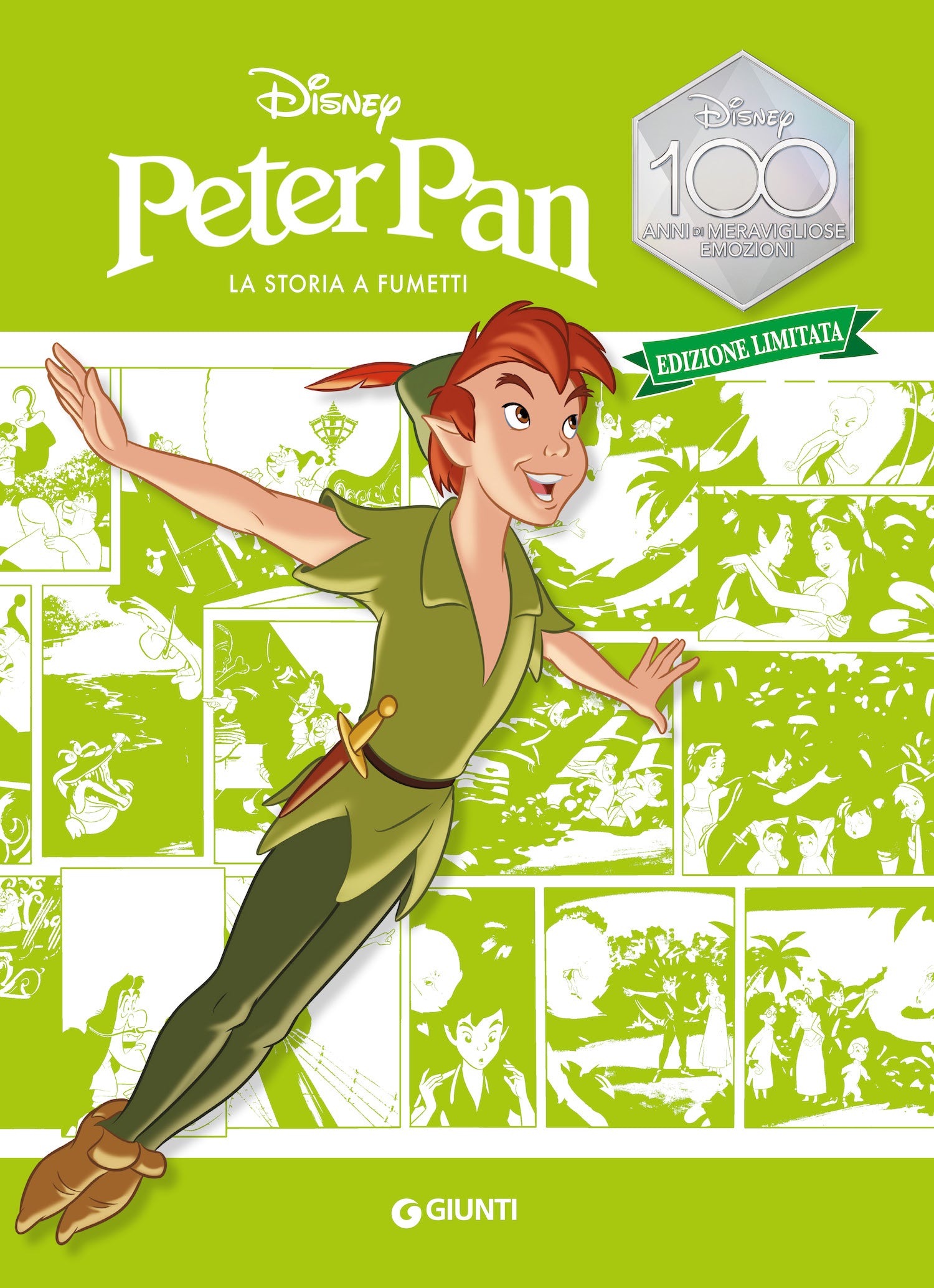 Peter Pan La storia a fumetti Edizione limitata. Disney 100 Anni di meravigliose emozioni