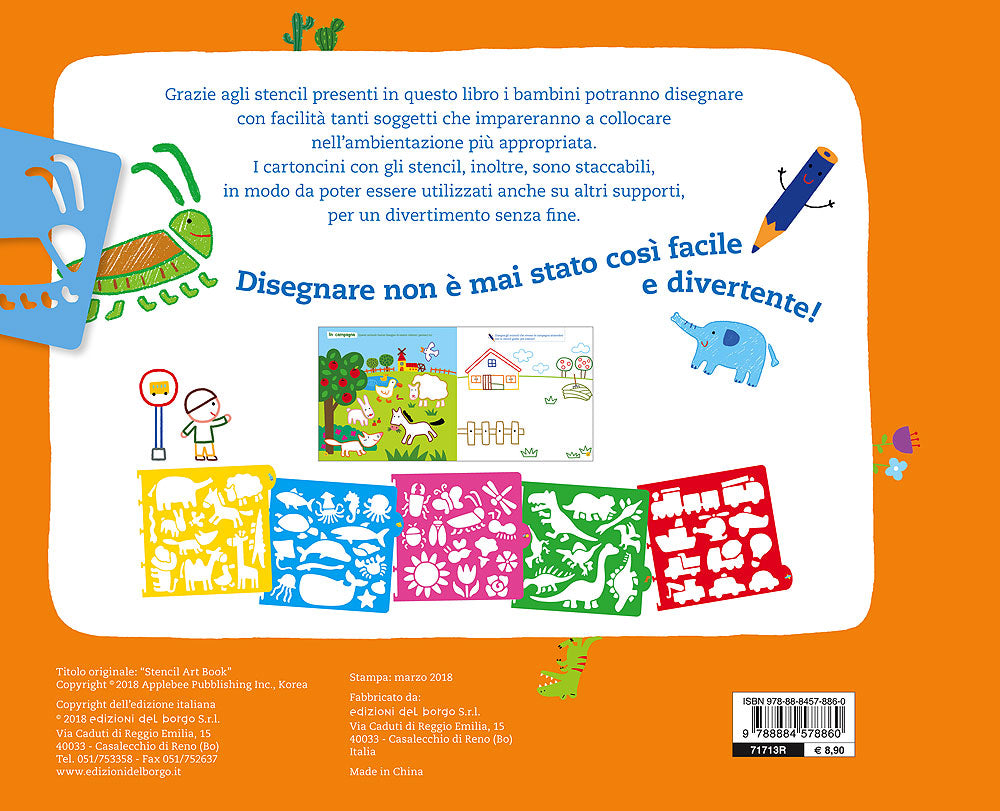 Disegna con gli stencil. Disegnare non è mai stato così facile e divertente!