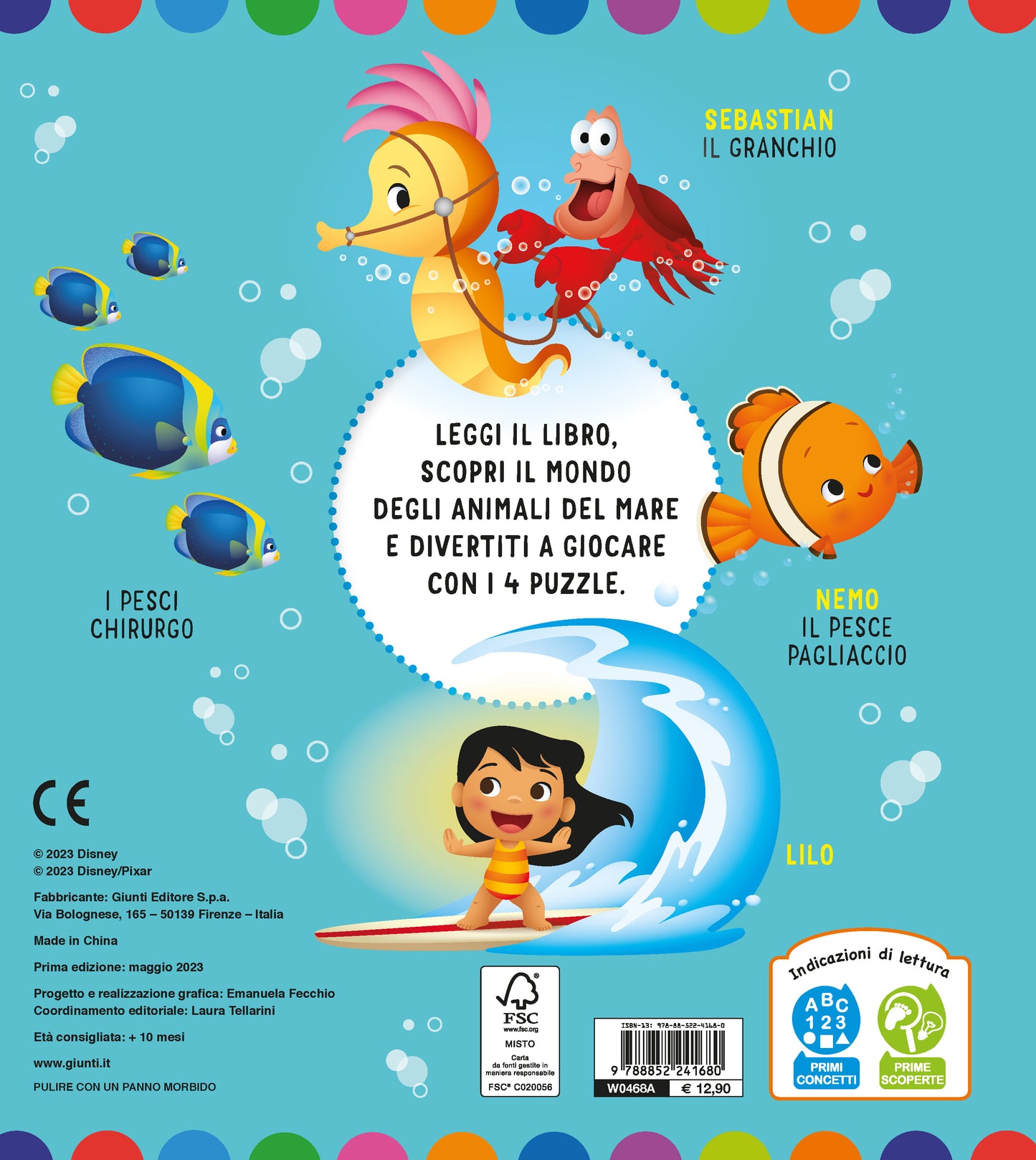 Libro Puzzle Pinocchio Giunti Editore