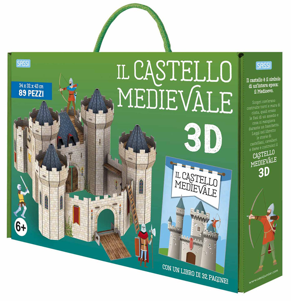 Il castello medievale 3D. Nuova ediz. Con modellino.
