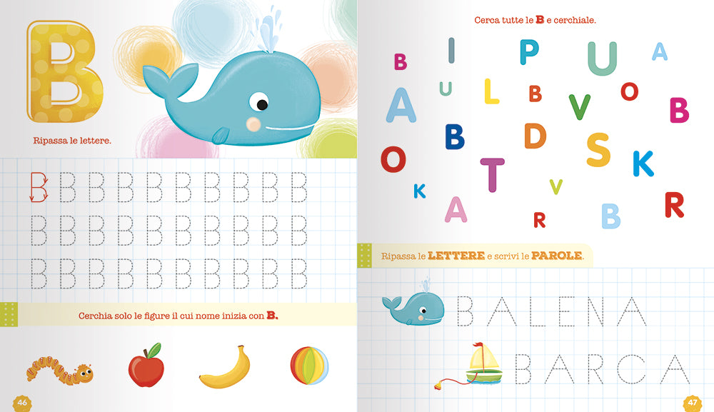 Il quaderno delle lettere - 5/6 anni. Pregrafismi, numeri e parole