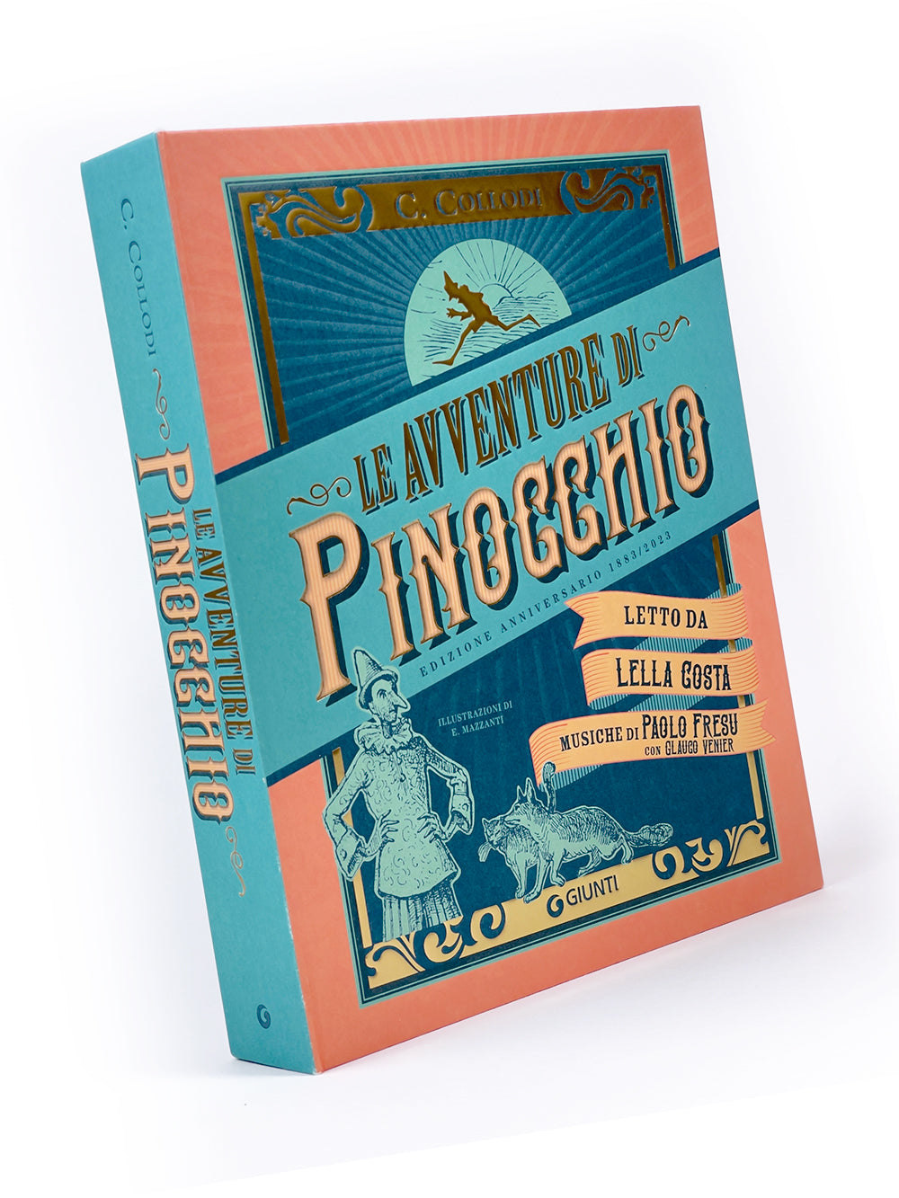 Le avventure di Pinocchio. Edizione Anniversario 1883-2023. Letto da Lella Costa. Musiche di Paolo Fresu con Glauco Venier