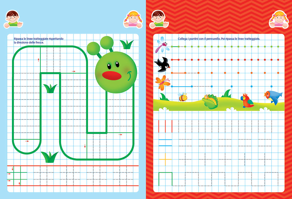 Imparo a scrivere con il libro lavagna - 4/6 anni. Scrivo, cancello, riscrivo - Con pennarello con inchiostro a base d'acqua