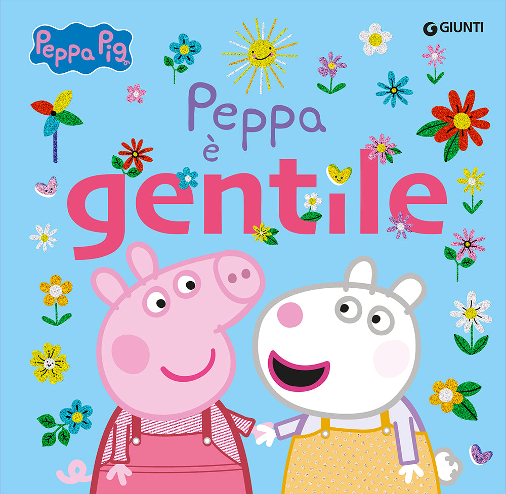 Peppa è gentile. Copertina con glitter