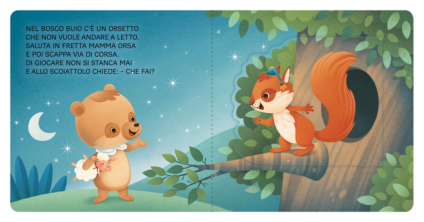 E tu di notte che fai?. Con finestrelle giganti