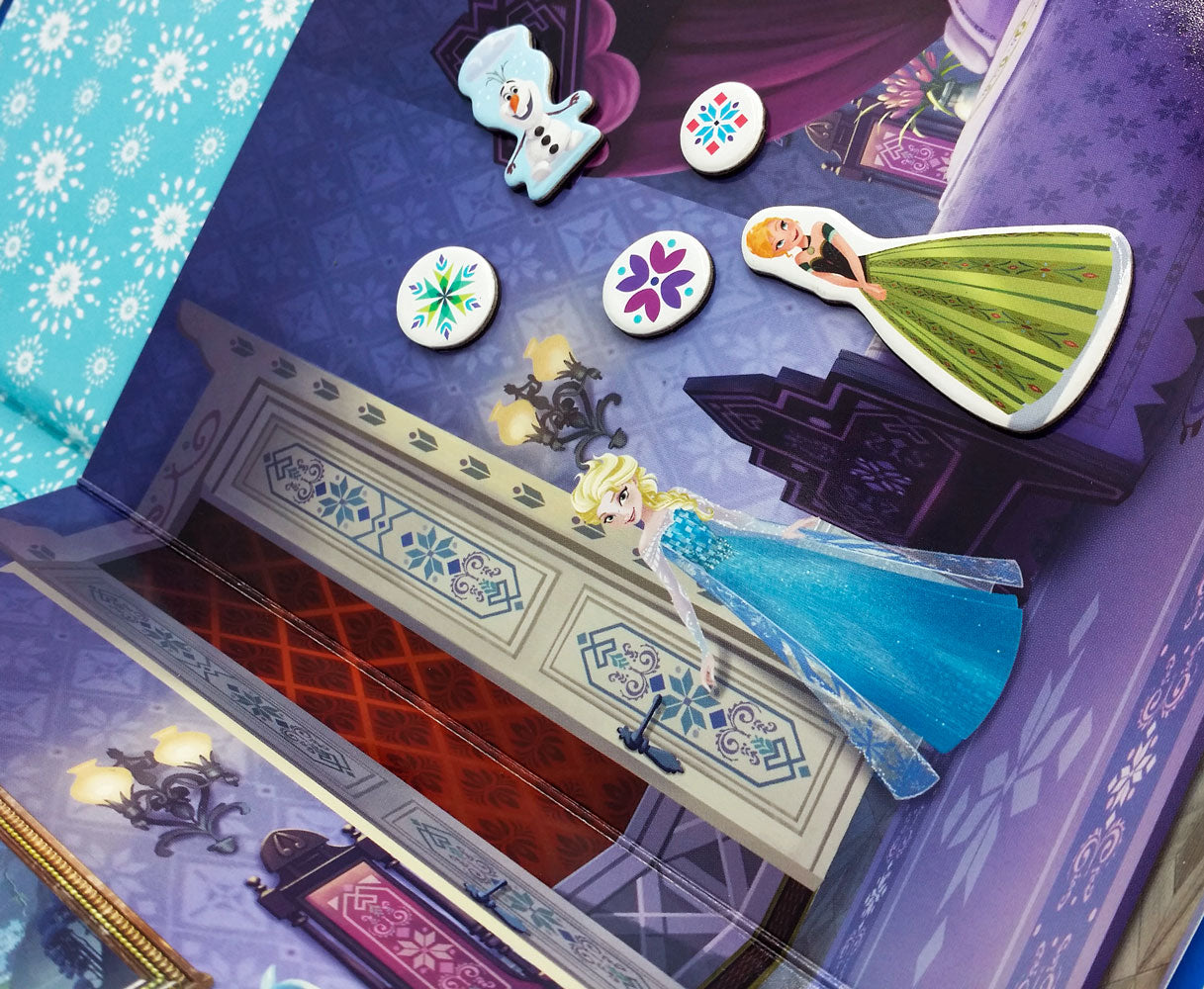 Frozen - I magneti Disney. Usa i magneti nel castello e inventa tante storie!