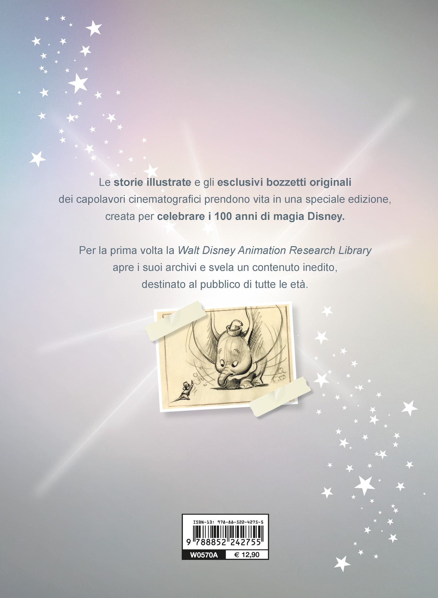 Dumbo Speciale Anniversario Edizione limitata. Disney 100 Anni di meravigliose emozioni