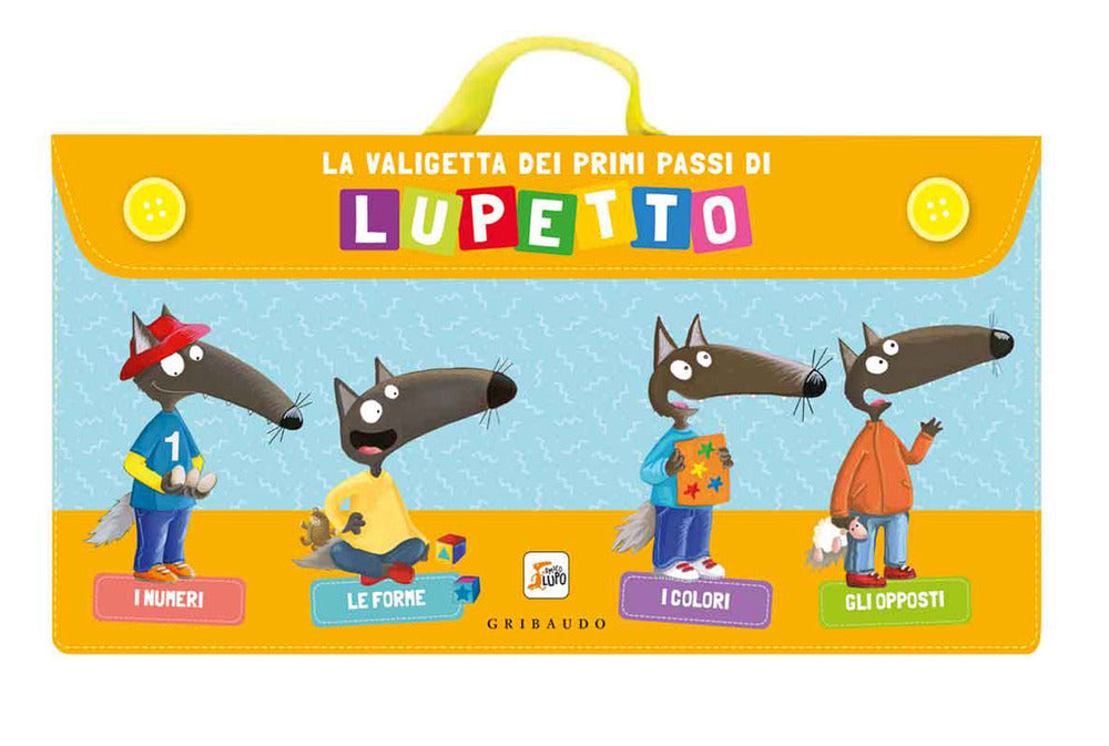 La valigetta dei primi passi di lupetto. Amico Lupo. Ediz. a colori.