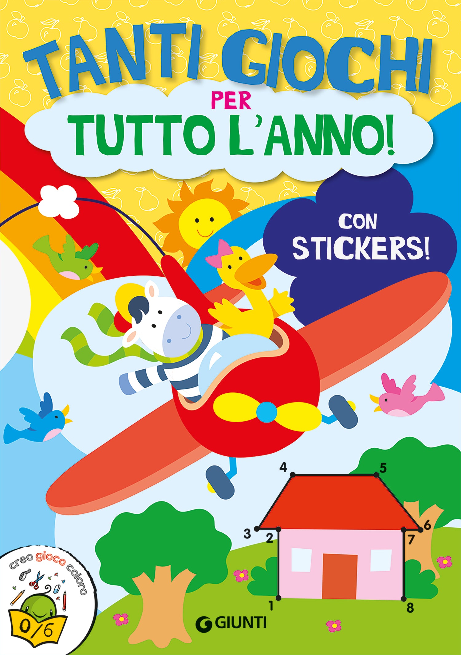 Tanti giochi per tutto l'anno. Con stickers