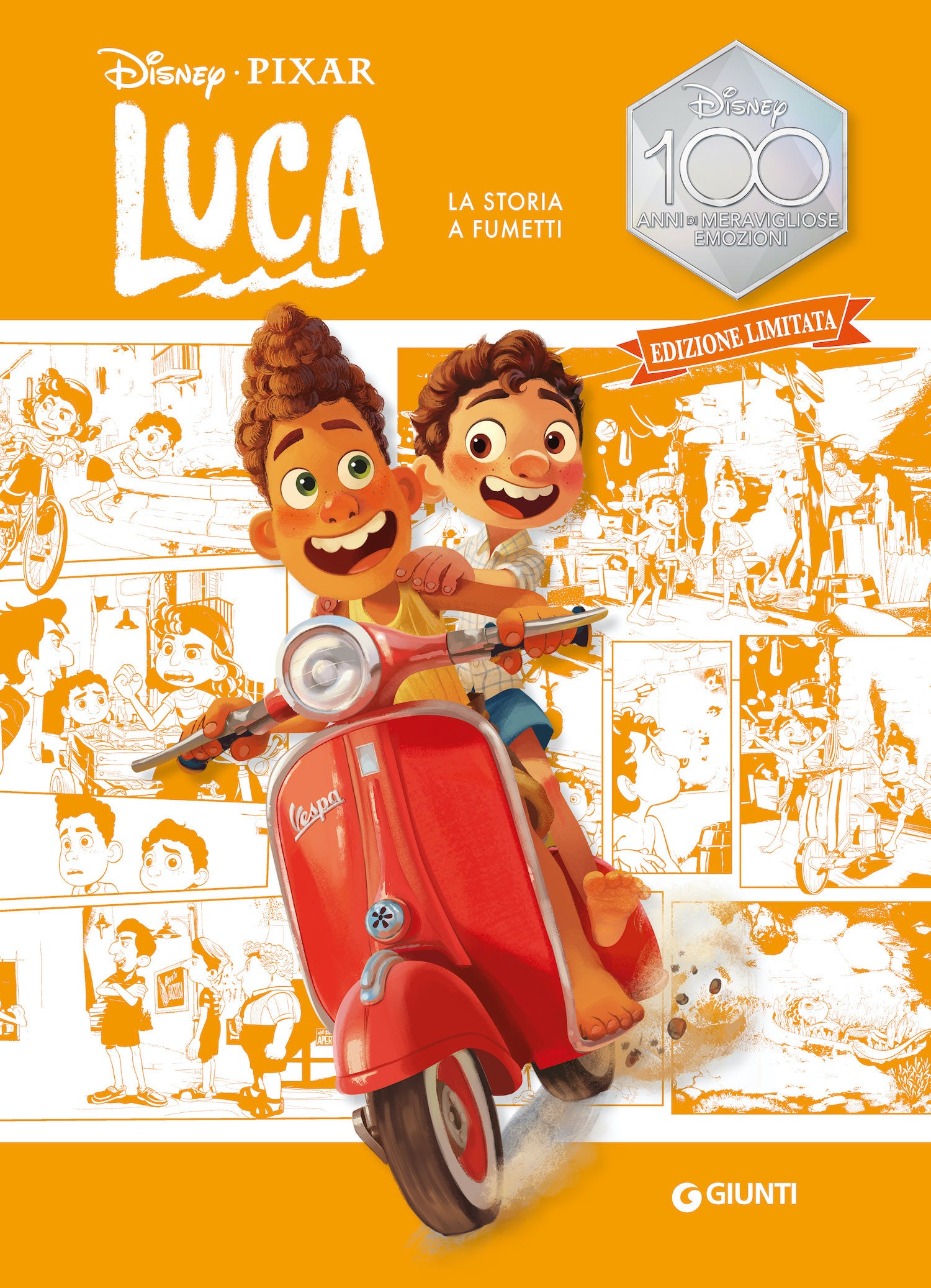 Luca La storia a fumetti Edizione limitata. Disney 100 Anni di meravigliose emozioni