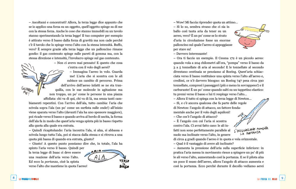 La fisica del miao. Ali, zampe e code raccontano la scienza