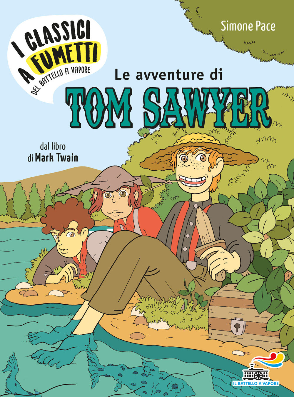 Le avventure di Tow Sawyer di Mark Twain.