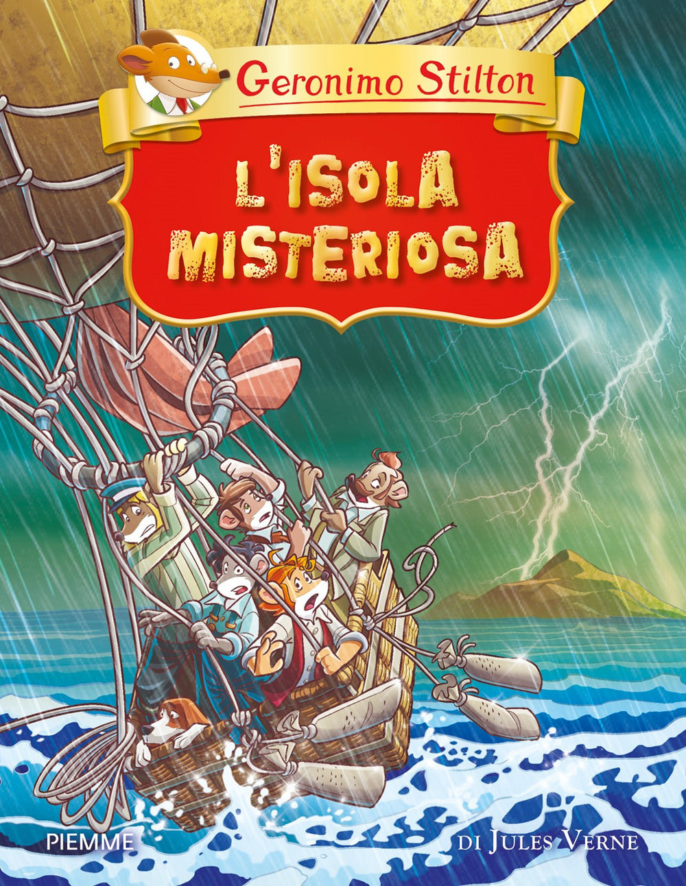 L'isola misteriosa di Jules Verne.