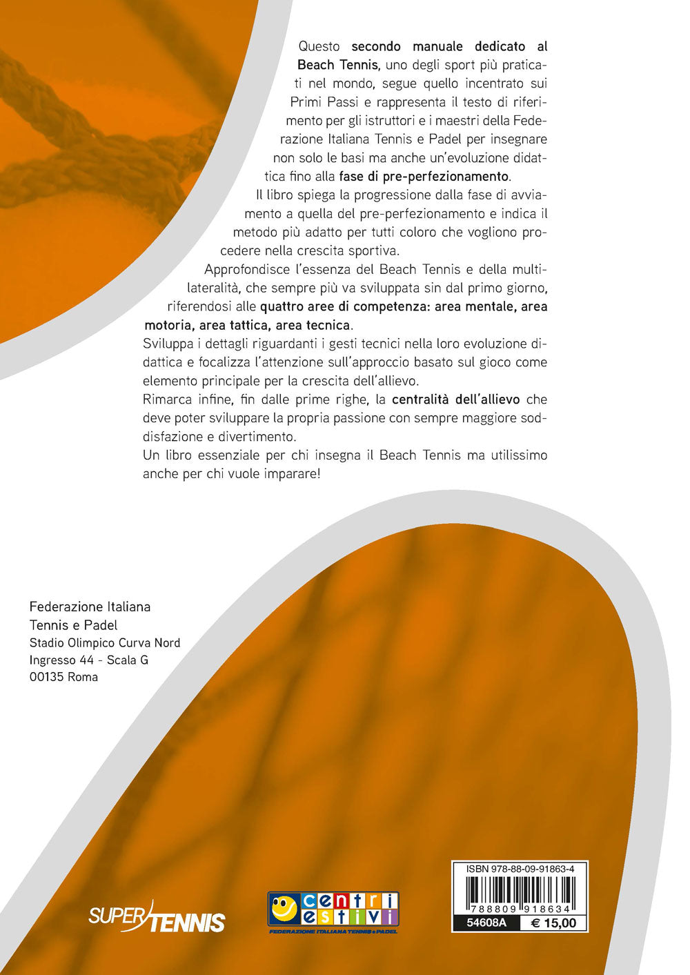 Manuale del Beach Tennis . Fase di pre-perfezionamento