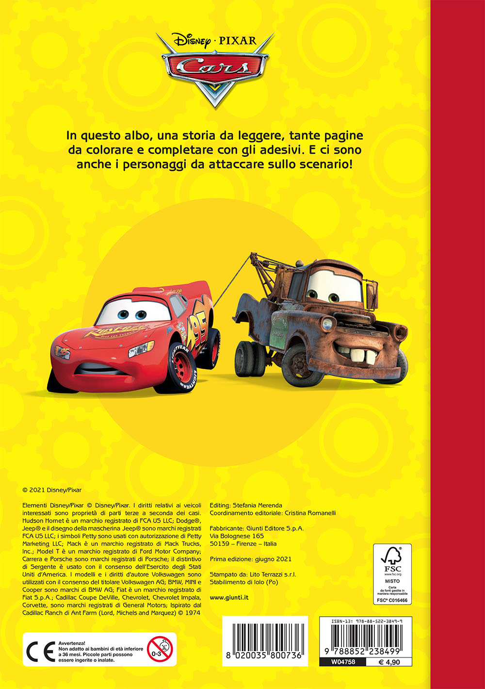 Staccattacca&Colora Cars Bolidini in pista