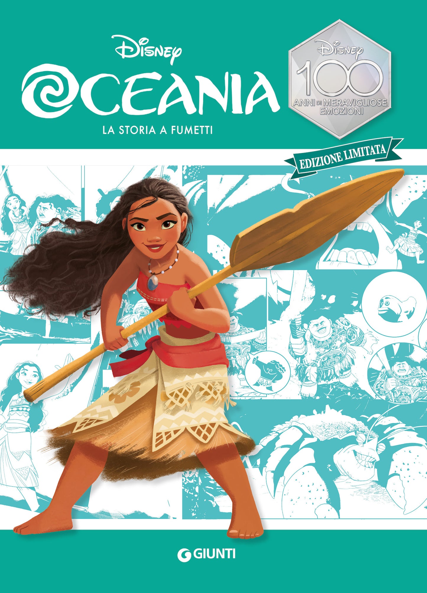 Oceania La storia a fumetti Edizione limitata. Disney 100 Anni di meravigliose emozioni