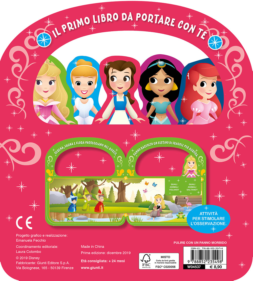 Portami con te - Principesse Disney Baby. Solleva le finestrelle: gioca, osserva, impara!