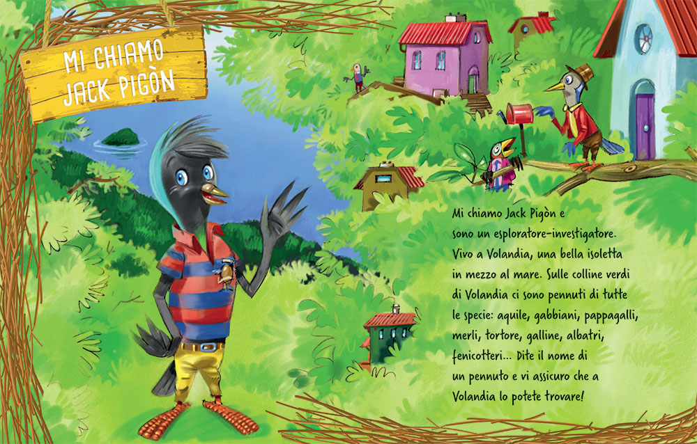 Jack Pigòn. Il libro magico di Volandia