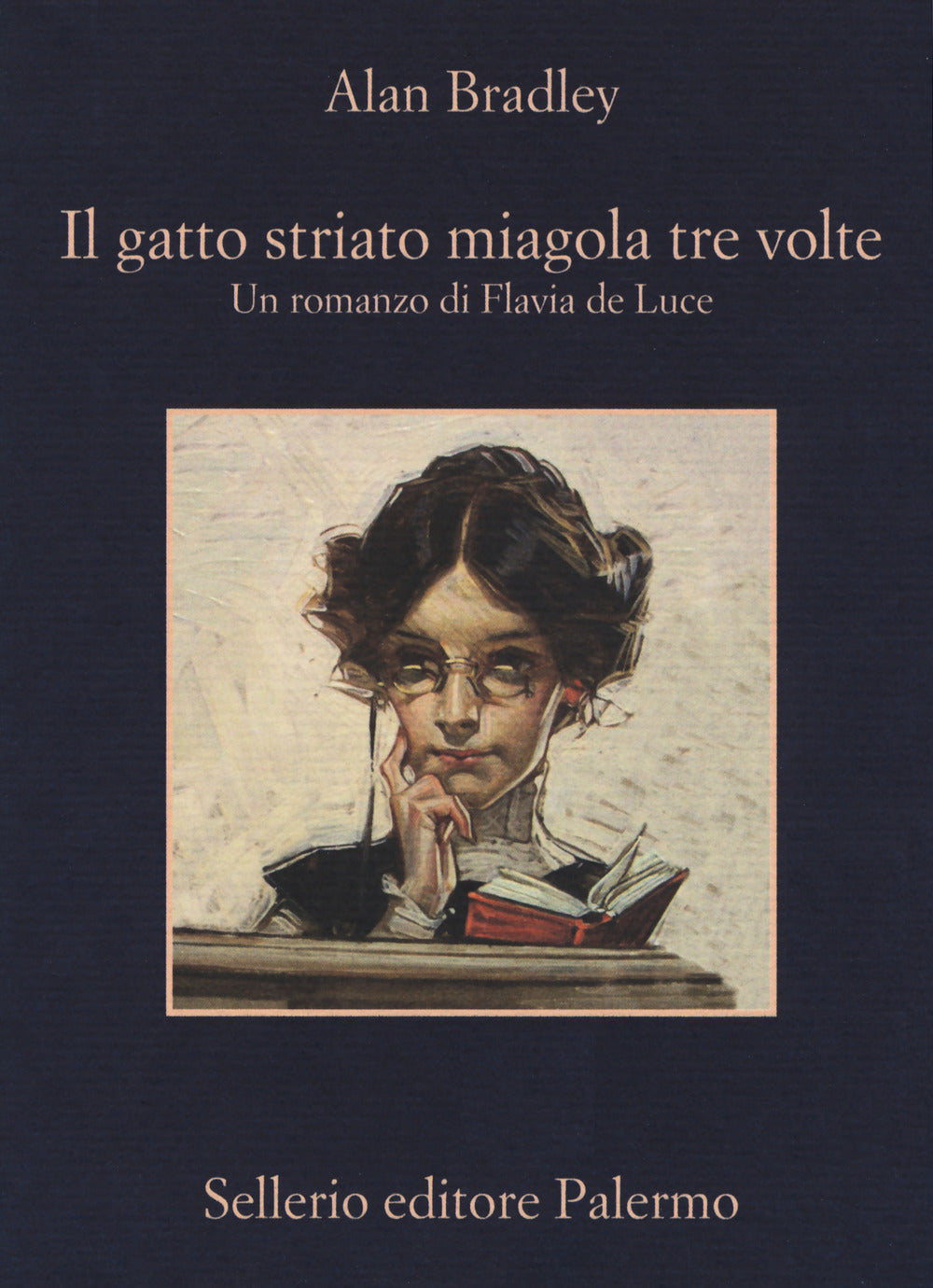 Il gatto striato miagola tre volte. Un romanzo di Flavia de Luce.