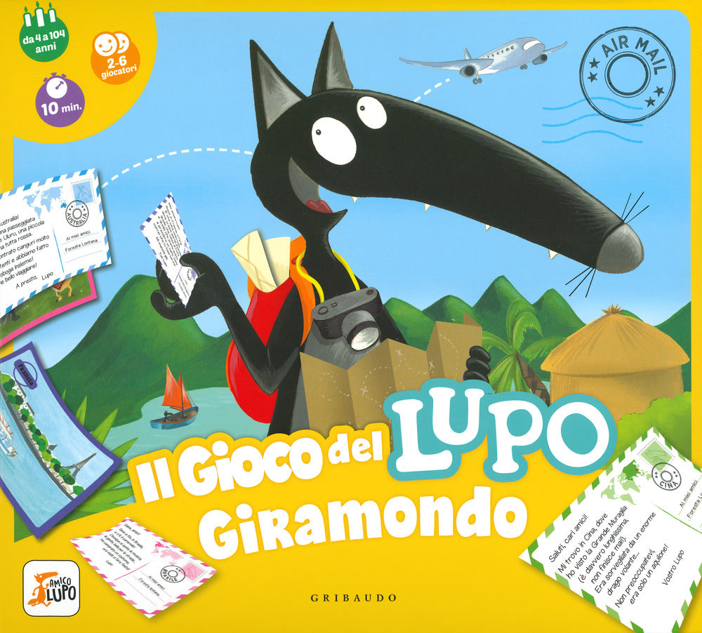 Il gioco del lupo giramondo. Amico lupo. Ediz. a colori. Con gadget.