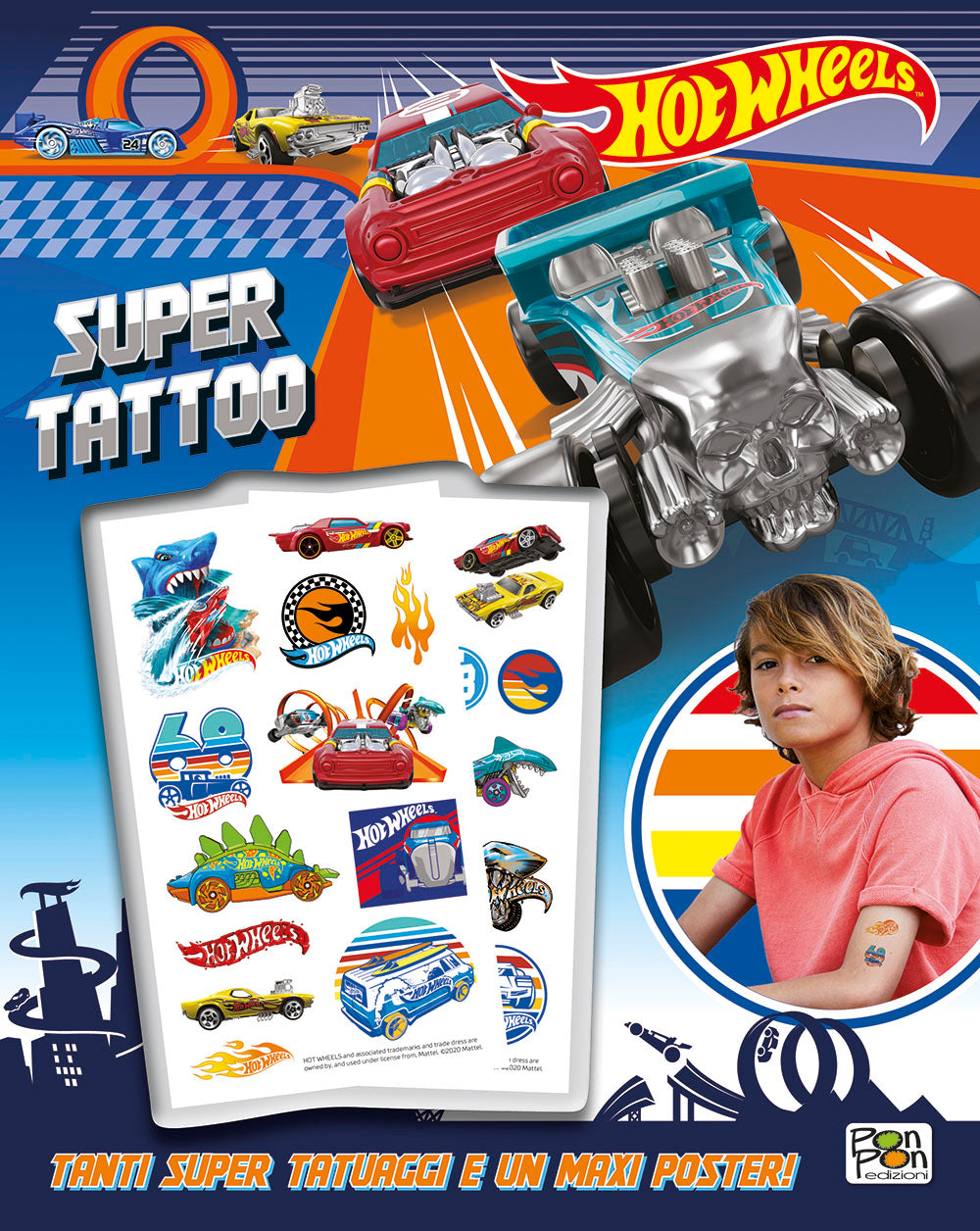 SUPER TATTOO-HOT WHEELS