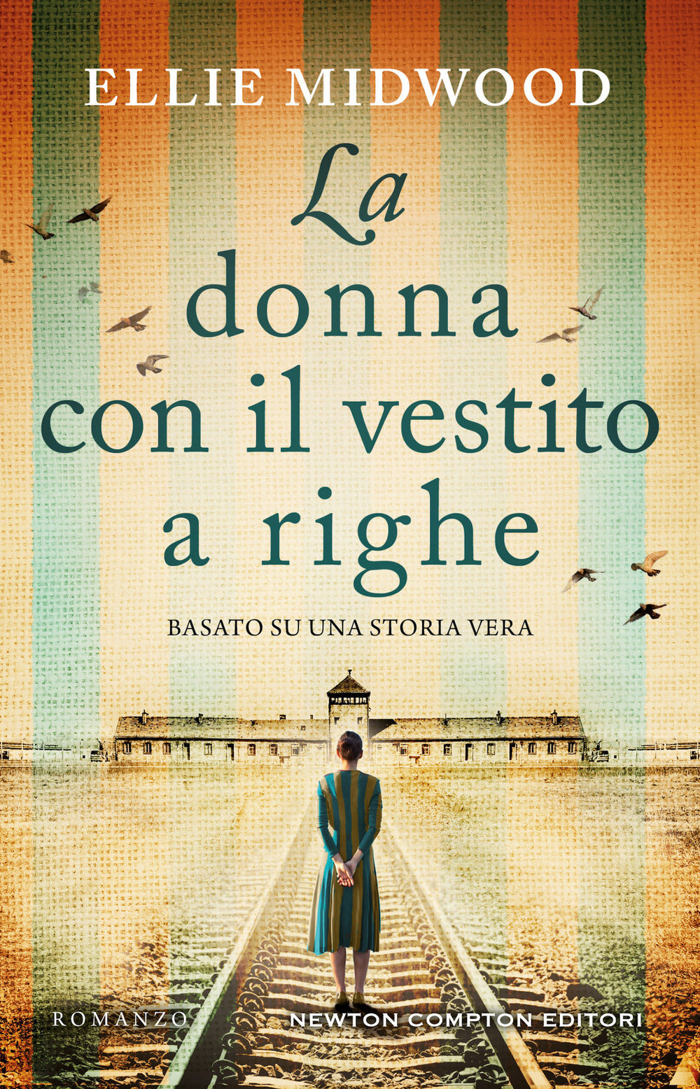 La donna con il vestito a righe.