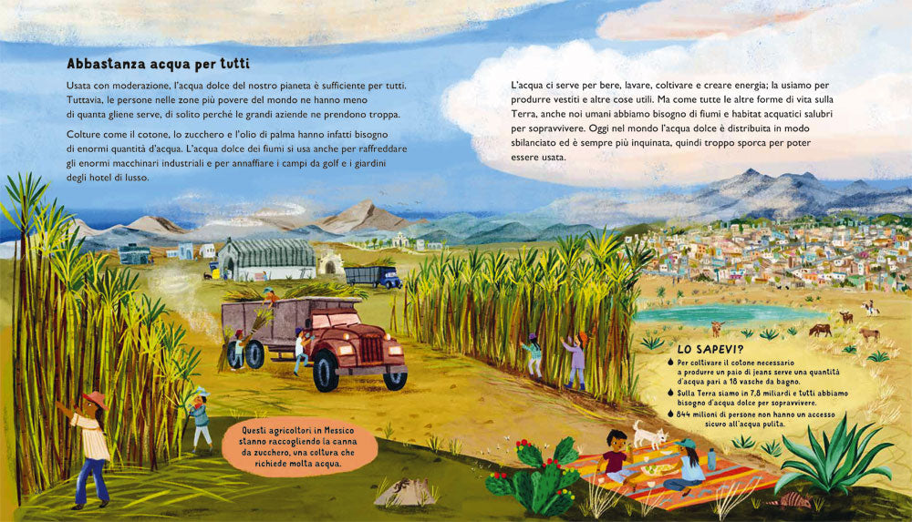 Acqua. Proteggi l’acqua dolce per salvare la vita sulla Terra