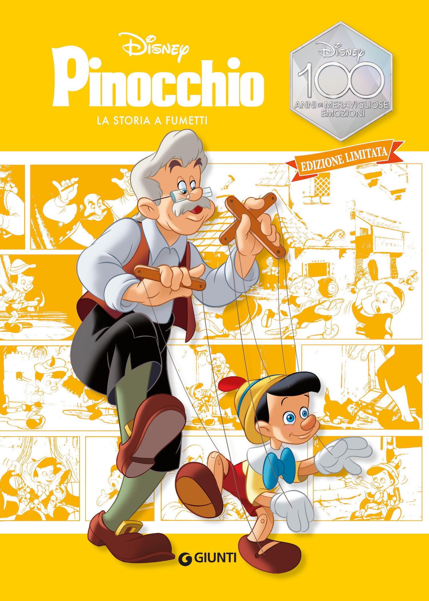 Pinocchio La storia a fumetti Edizione limitata. Disney 100 Anni di meravigliose emozioni