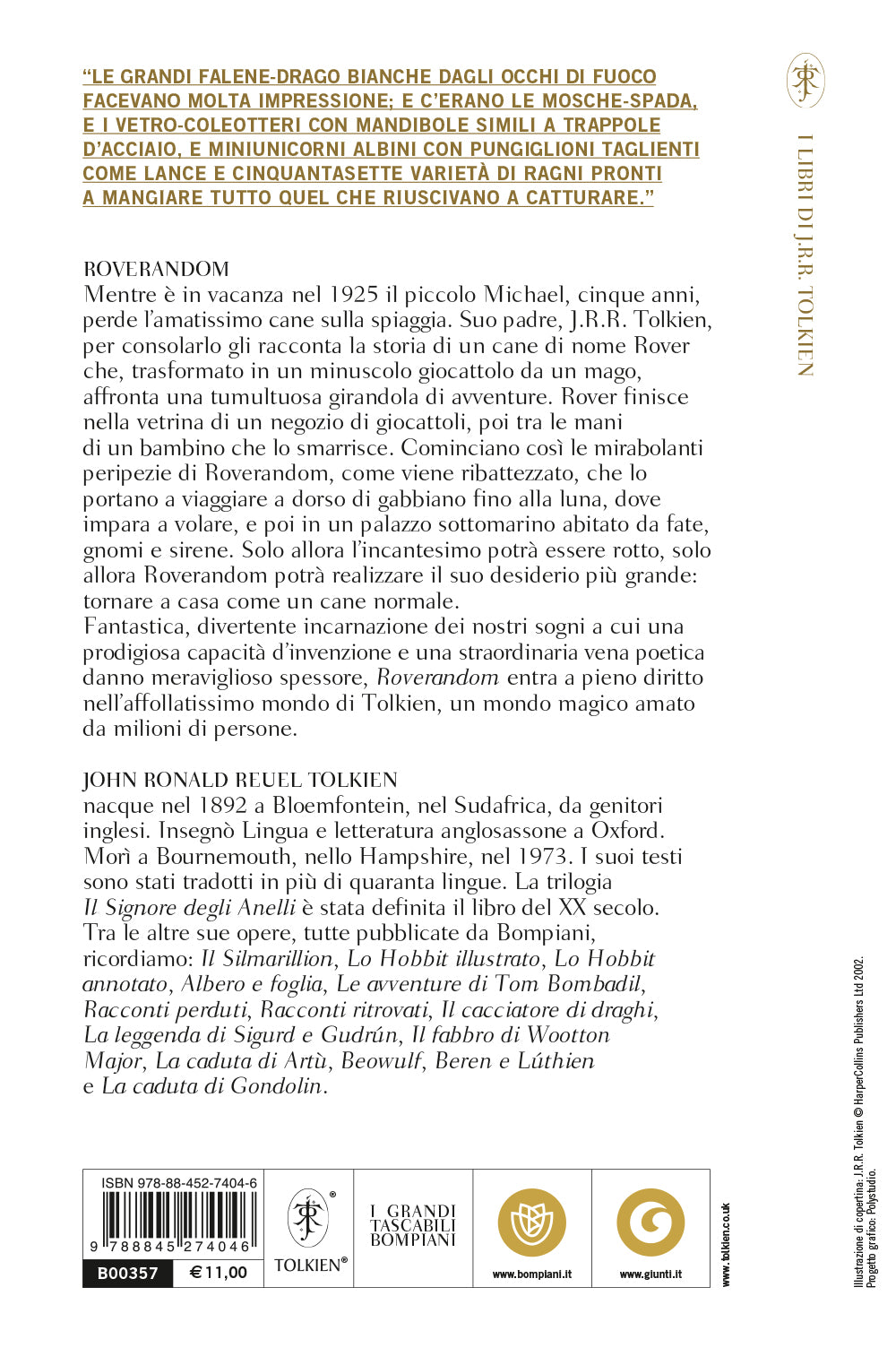 Roverandom. Le avventure di un cane alato. Con le illustrazioni dell'autore